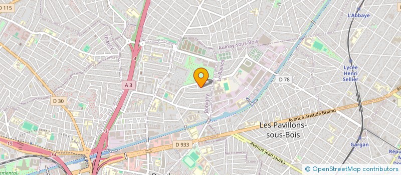 localisation de l'entreprise MONSIEUR THOMAS AHOUANSOU  BONDY