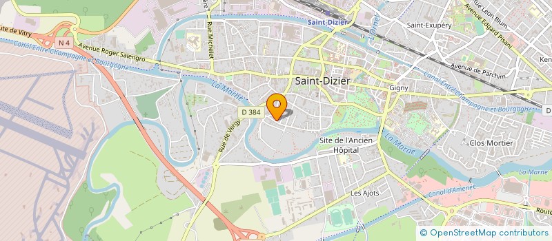 localisation de l'entreprise MONSIEUR THOMAS AKREMANN à SAINT-DIZIER
