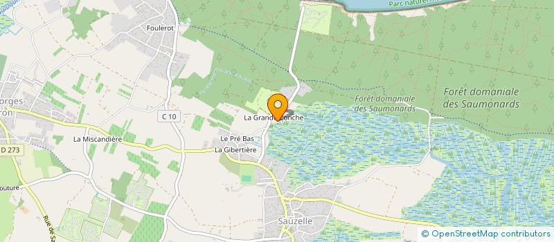 localisation de l'entreprise MONSIEUR THOMAS ALBERT  SAINT GEORGES D'OLERON