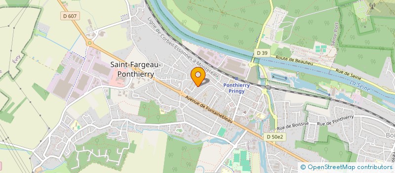 localisation de l'entreprise MONSIEUR THOMAS ALCALDE  SAINT-FARGEAU-PONTHIERRY