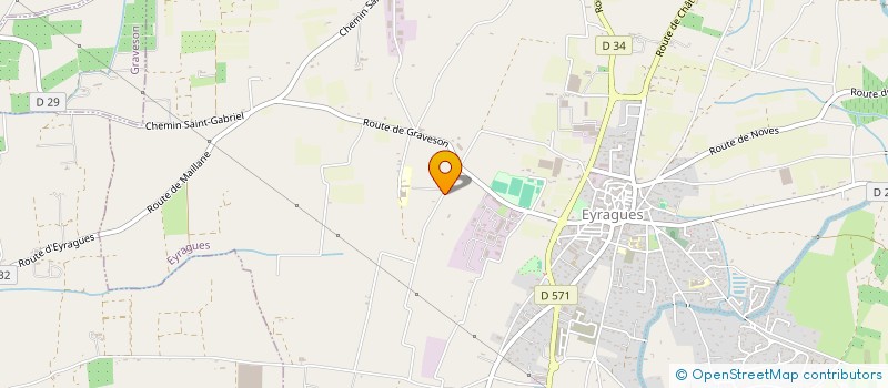 localisation de l'entreprise MONSIEUR THOMAS ALCARAZ PEREZ  EYRAGUES