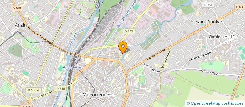 localisation de l'entreprise MONSIEUR THOMAS ALDEGUER à VALENCIENNES