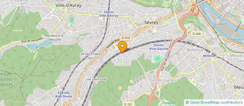 localisation de l'entreprise MONSIEUR THOMAS ALEXANDRE SOARES à SEVRES