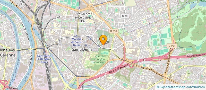localisation de l'entreprise MONSIEUR THOMAS ALIGUEN à SAINT-DENIS