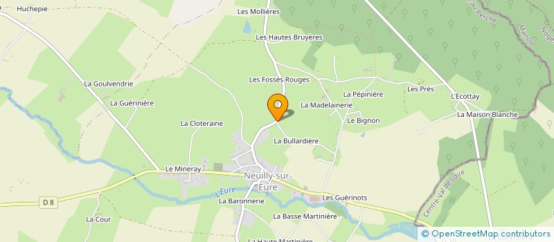 localisation de l'entreprise MONSIEUR THOMAS ALLAIN à LONGNY LES VILLAGES