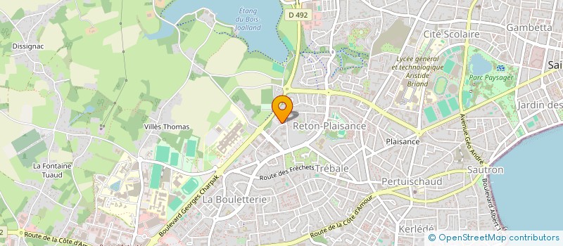 localisation de l'entreprise MONSIEUR THOMAS ALLAIN  SAINT-NAZAIRE