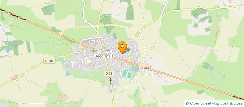 localisation de l'entreprise MONSIEUR THOMAS ALLEAUME à VAL D'ERDRE-AUXENCE