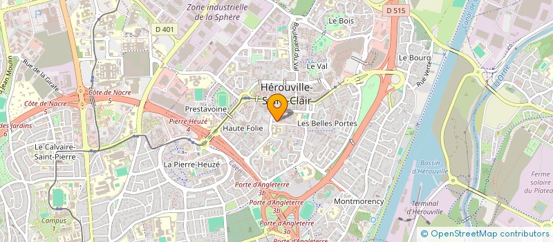 localisation de l'entreprise MONSIEUR THOMAS ALONZO à HEROUVILLE SAINT CLAIR