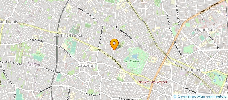 localisation de l'entreprise MONSIEUR THOMAS ALUOME à BORDEAUX