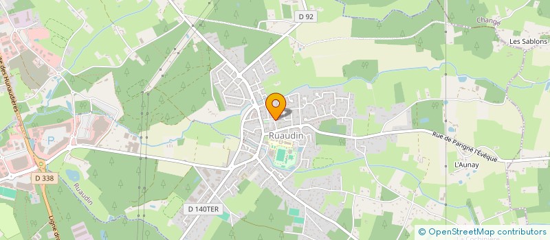 localisation de l'entreprise MONSIEUR THOMAS ALVES  RUAUDIN