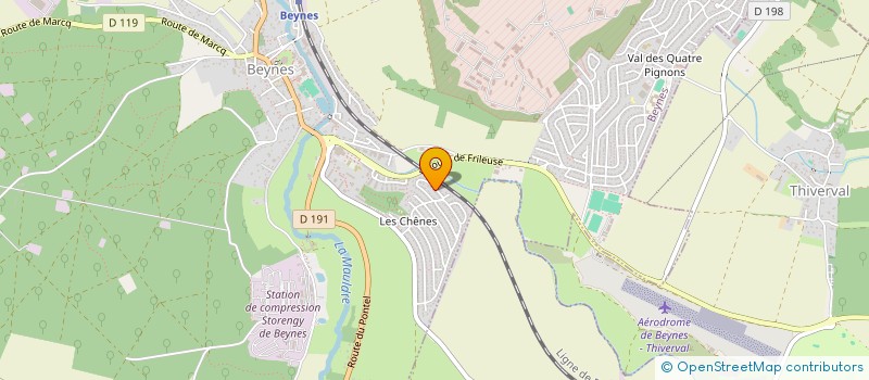 localisation de l'entreprise MONSIEUR THOMAS ALZIB  BEYNES