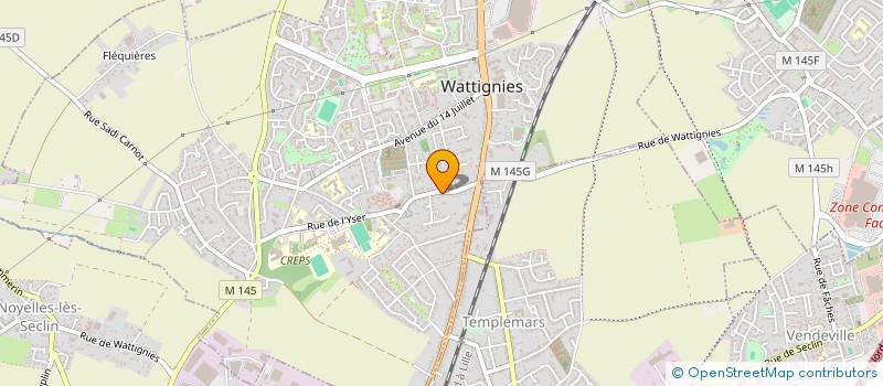 localisation de l'entreprise MONSIEUR THOMAS AMELOT  LE GAVRE