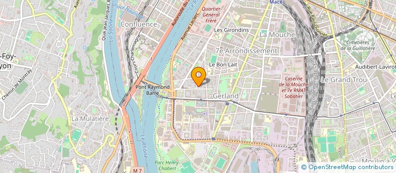 localisation de l'entreprise MONSIEUR THOMAS AMEYE  LYON