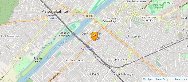 localisation de l'entreprise MONSIEUR THOMAS AMORETTI DE STEPHANIS à SARTROUVILLE