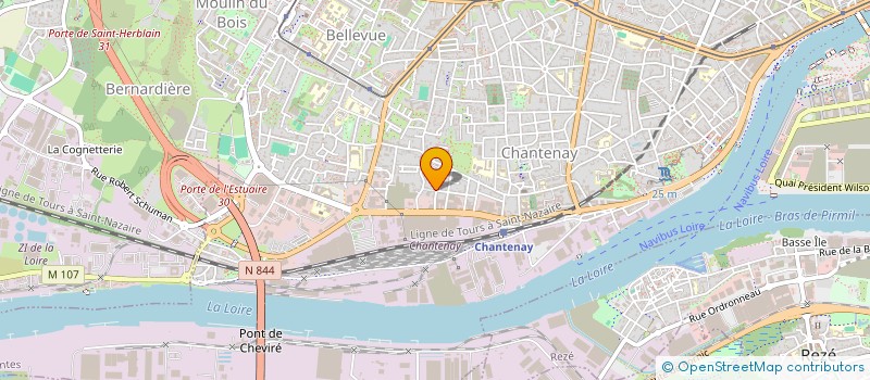 localisation de l'entreprise MONSIEUR THOMAS ANDRE  NANTES