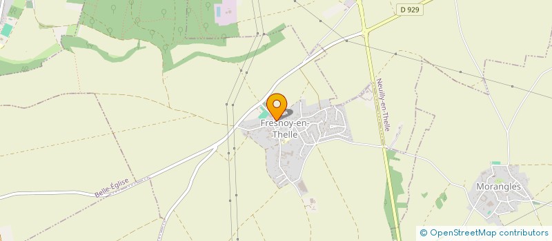 localisation de l'entreprise MONSIEUR THOMAS ANDRE  FRESNOY-EN-THELLE