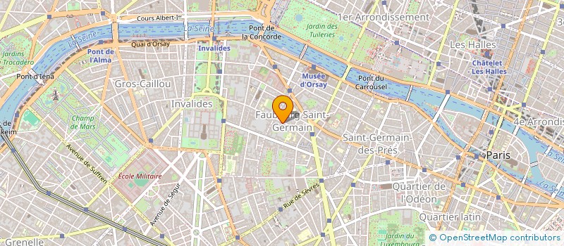 localisation de l'entreprise MONSIEUR THOMAS ANDRE  PARIS