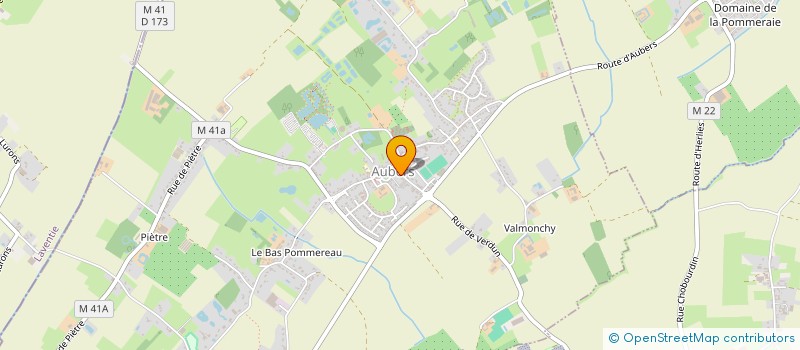 localisation de l'entreprise MONSIEUR THOMAS ANDRY  ESTAIRES