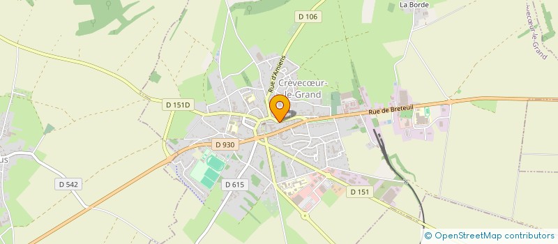 localisation de l'entreprise MONSIEUR THOMAS ANDRZEJEWSKI  CREVECUR-LE-GRAND