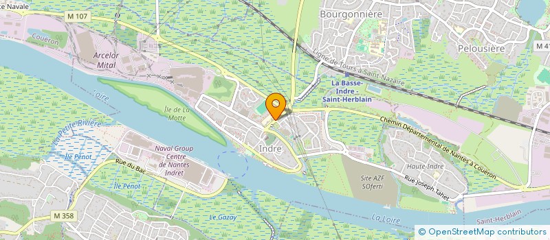 localisation de l'entreprise MONSIEUR THOMAS ANGIN  INDRE