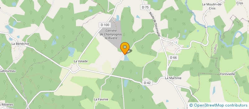 localisation de l'entreprise MONSIEUR THOMAS ANKER à CHAMPAGNAC-LA-RIVIERE