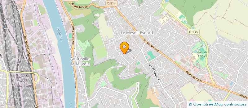 localisation de l'entreprise MONSIEUR THOMAS ANQUETIL  LE MESNIL-ESNARD