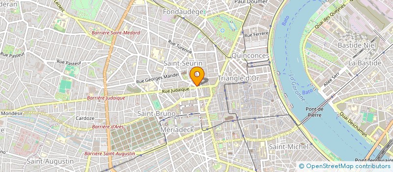 localisation de l'entreprise MONSIEUR THOMAS ANTUNES à BORDEAUX