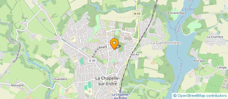 localisation de l'entreprise MONSIEUR THOMAS AOUSTIN  LA CHAPELLE-SUR-ERDRE