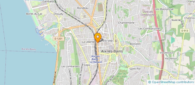 localisation de l'entreprise MONSIEUR THOMAS APPELGHEM  AIX-LES-BAINS