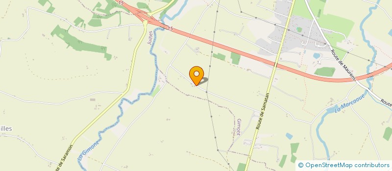 localisation de l'entreprise MONSIEUR THOMAS ARANCINI  GIMONT