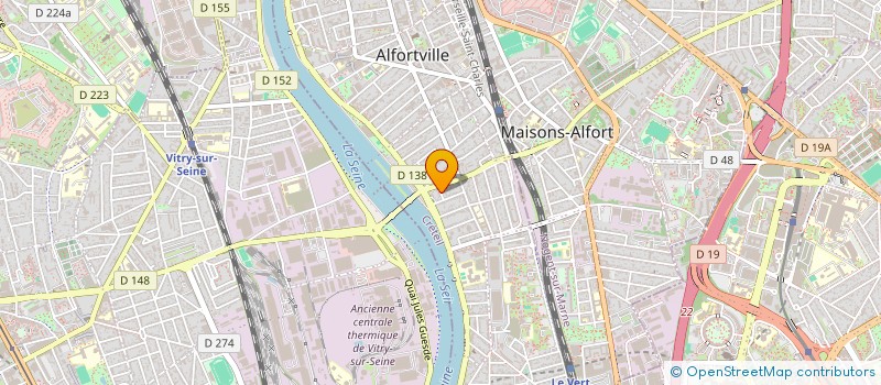 localisation de l'entreprise MONSIEUR THOMAS ARBAOUI  ALFORTVILLE