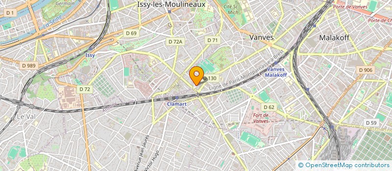 localisation de l'entreprise MONSIEUR THOMAS ARENA  VANVES