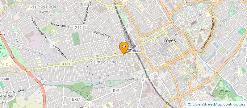 localisation de l'entreprise MONSIEUR THOMAS ARGHERIA à TROYES