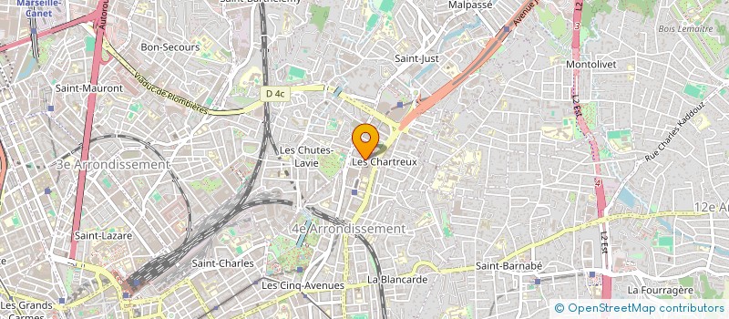 localisation de l'entreprise MONSIEUR THOMAS ARISTANGELE à MARSEILLE