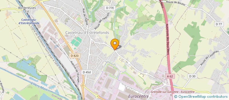 localisation de l'entreprise MONSIEUR THOMAS ARMAING  CASTELNAU-D'ESTRETEFONDS