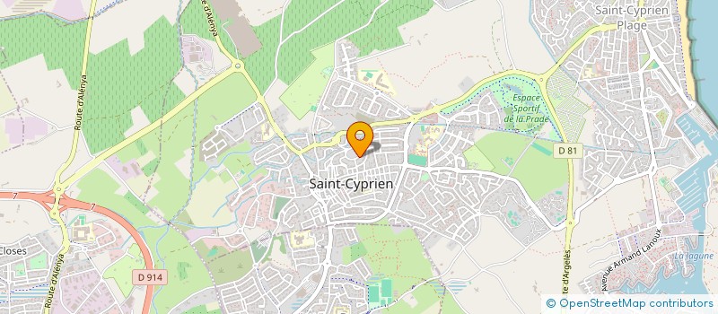 localisation de l'entreprise MONSIEUR THOMAS ARNAUD à SAINT-CYPRIEN