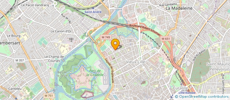 localisation de l'entreprise MONSIEUR THOMAS ARRIBARD à LILLE