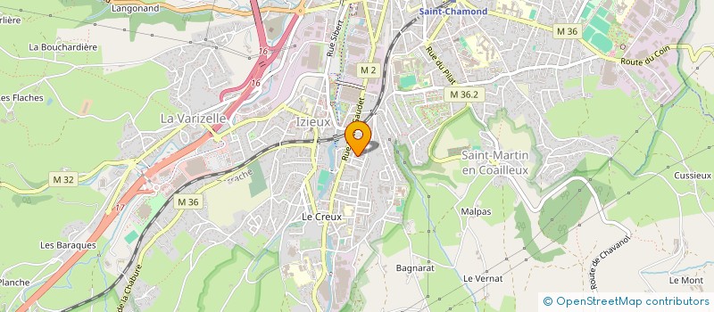 localisation de l'entreprise MONSIEUR THOMAS ARTIGADO  SAINT-CHAMOND