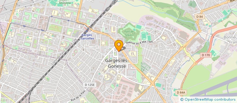 localisation de l'entreprise MONSIEUR THOMAS ASGHAR ALI  GARGES-LES-GONESSE