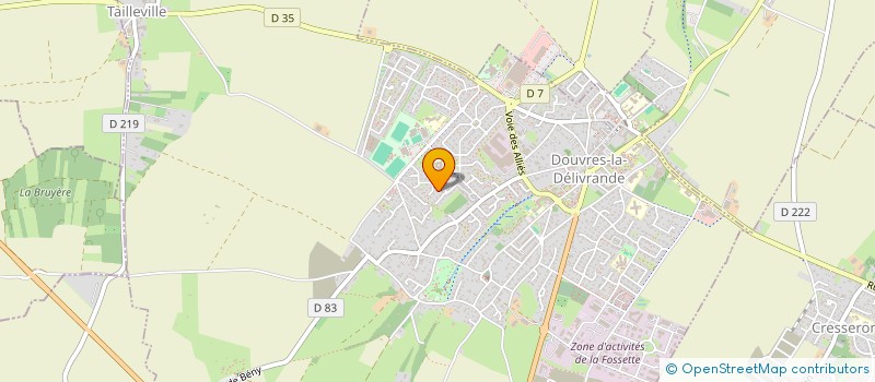 localisation de l'entreprise MONSIEUR THOMAS ASSELIN  DOUVRES-LA-DELIVRANDE