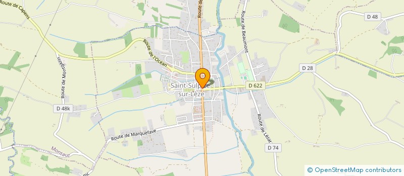 localisation de l'entreprise MONSIEUR THOMAS AUBERT  SAINT-SULPICE-SUR-LEZE