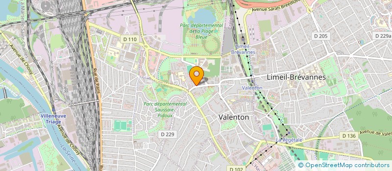 localisation de l'entreprise MONSIEUR THOMAS AUBERT  VALENTON