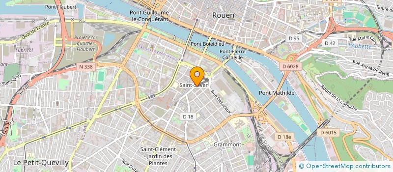 localisation de l'entreprise MONSIEUR THOMAS AUBRIL  ROUEN