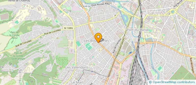 localisation de l'entreprise MONSIEUR THOMAS AUBRY  DIJON