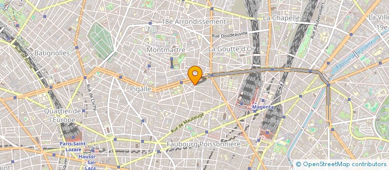 localisation de l'entreprise MONSIEUR THOMAS AUCLAIR  PARIS