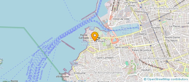 localisation de l'entreprise MONSIEUR THOMAS AUDRAN à MARSEILLE