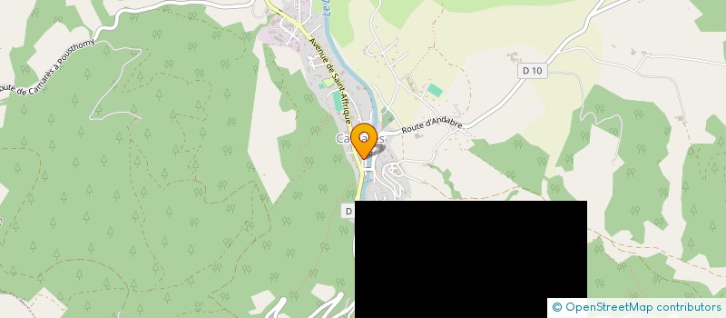 localisation de l'entreprise MONSIEUR THOMAS AUGIS  CAMARES