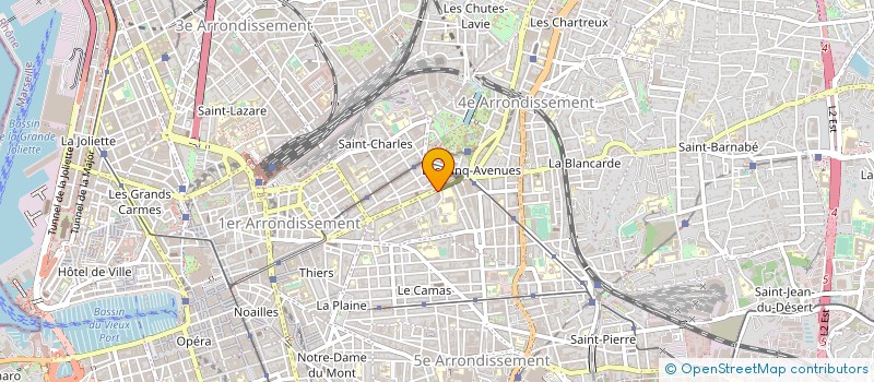 localisation de l'entreprise MONSIEUR THOMAS AUGUGLIARO à MARSEILLE