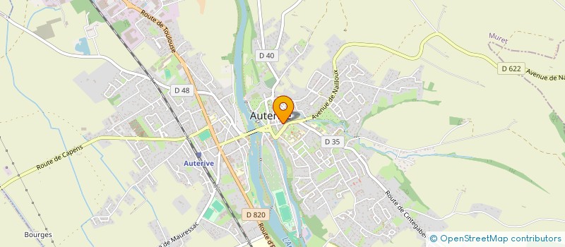 localisation de l'entreprise MONSIEUR THOMAS AUTFRAY  AUTERIVE