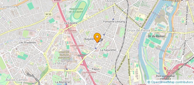 localisation de l'entreprise MONSIEUR THOMAS AVETAND à TOULOUSE